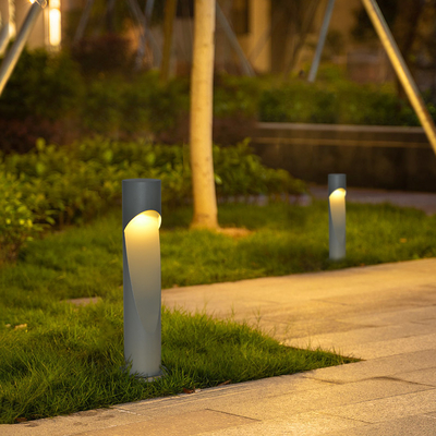 Bright LED Lawn Lights Fixtures IP65 15x15x60CM