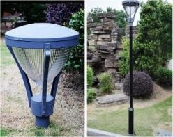 E27 आउटडोर एलईडी गार्डन पोल लाइट्स निर्माता 450mmx580mm IP65