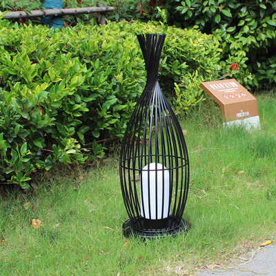Pole LED Lawn Lights Iron Acrylic 200x550mm E27 220v Creative Garden Villa Garden Landscape