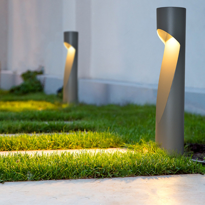 Bright LED Lawn Lights Fixtures IP65 15x15x60CM